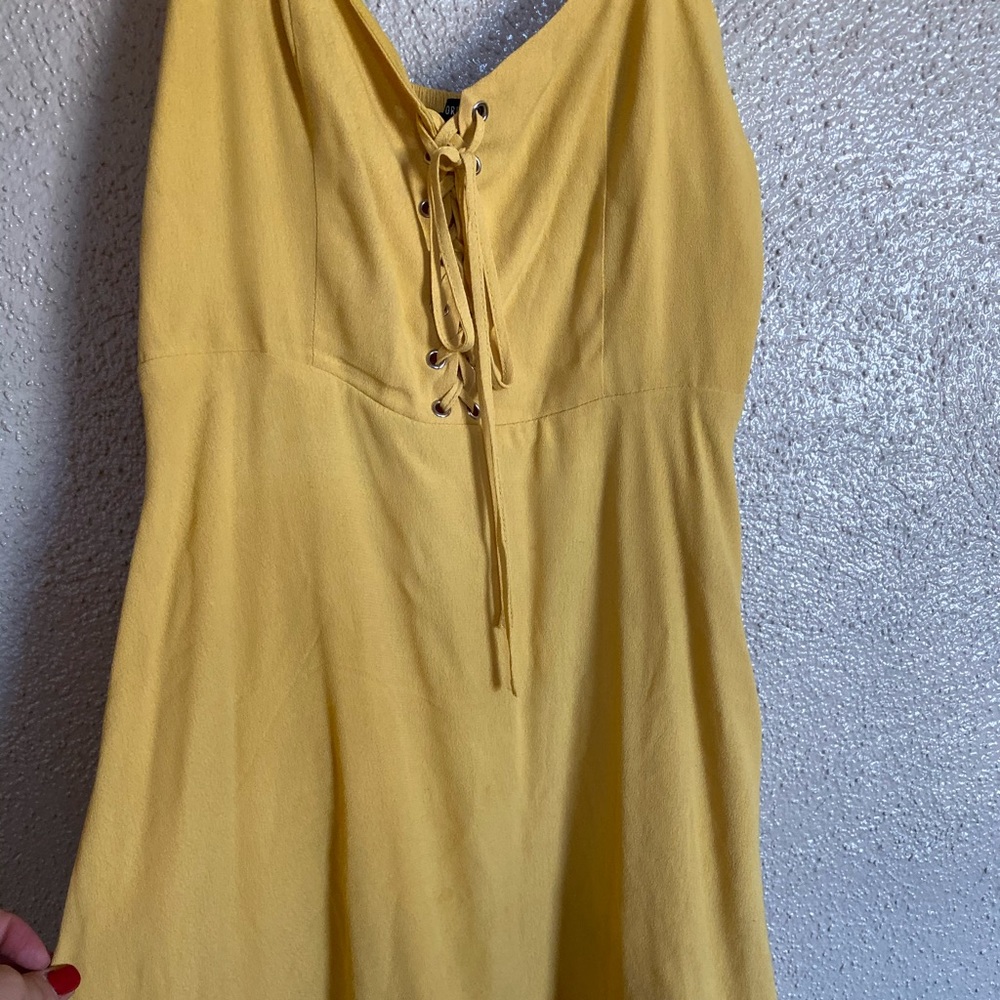 Yellow dress